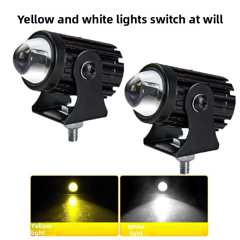 1PCS/2PCS 100W 30000LM Univers - Universal Motorcycle Led Headlight Projector 评论和价格
