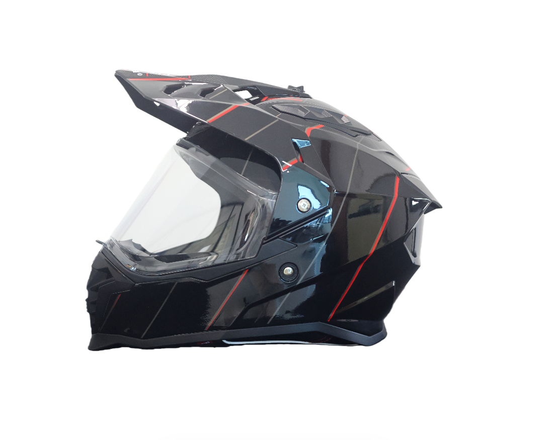 New Premium ABS Modular Racing - Dual Visor Motorcycle Racing Helmet 评论和价格