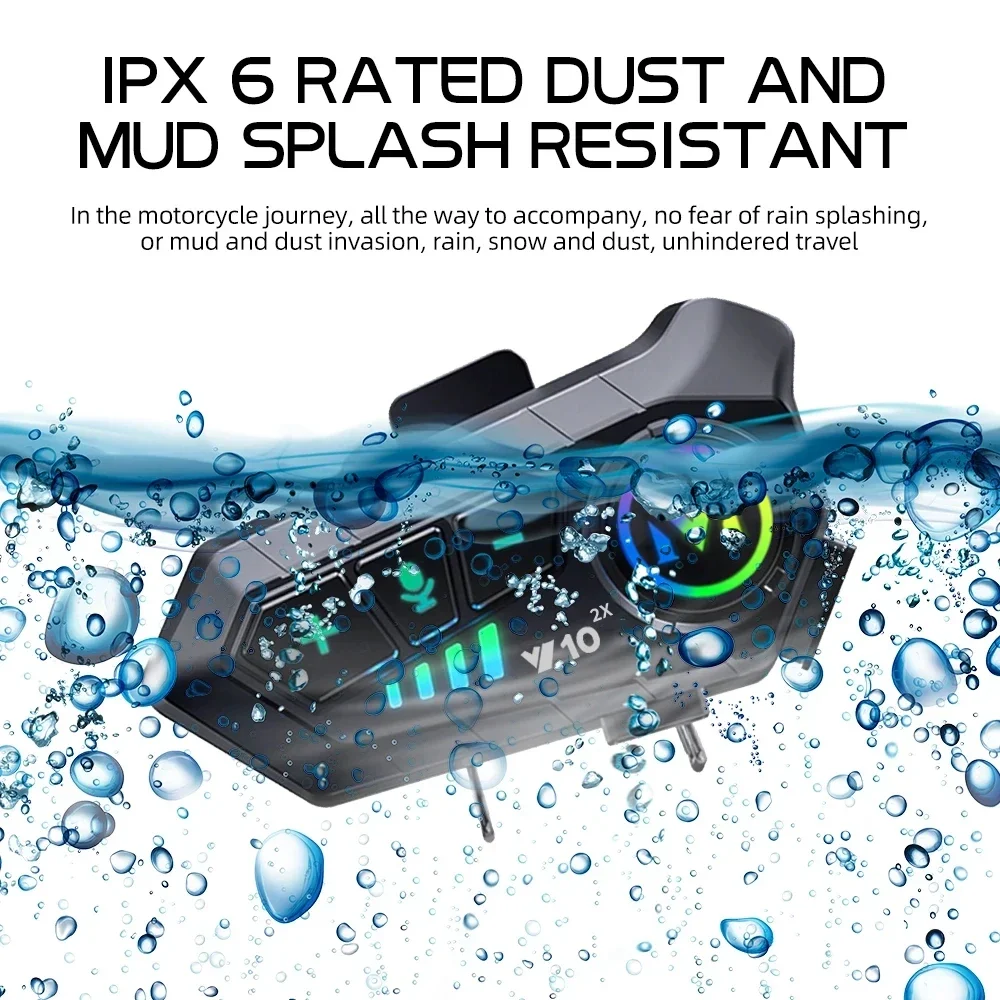 V10 2X Bluetooth Motorcycle He - Full Face Motorcycle Helmet With Bluetooth 评论和价格