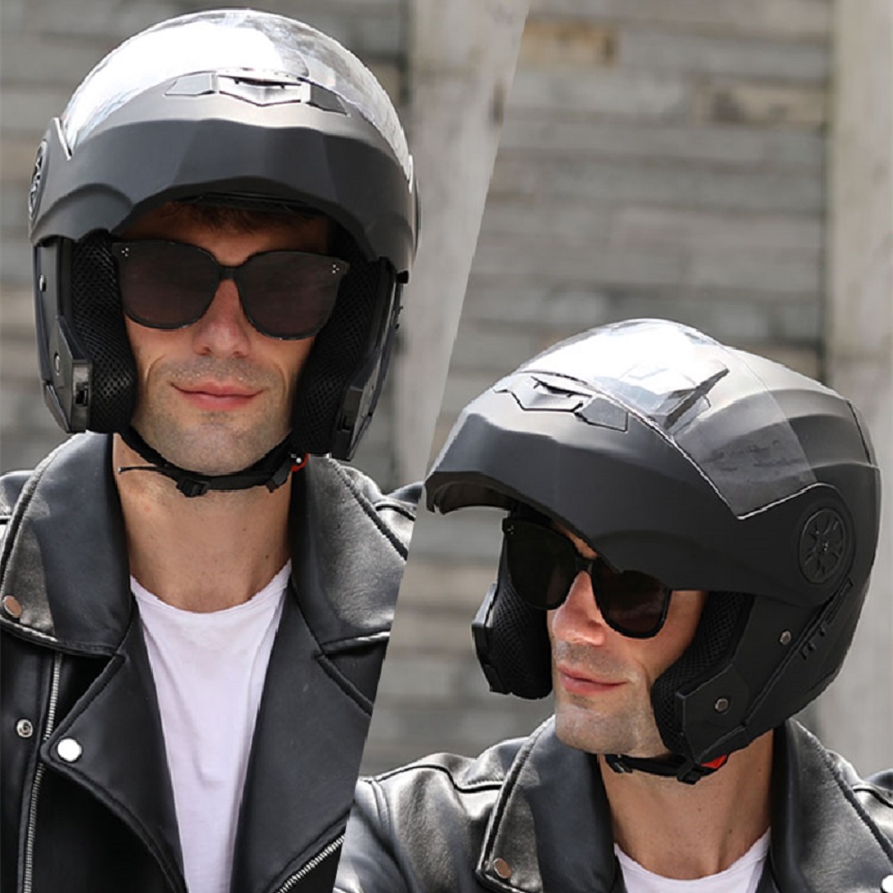 Bluetooth Men's Motorcycle Hel - Full Face Motorcycle Helmet With Bluetooth 评论和价格