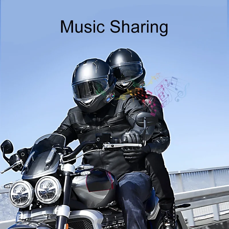 Large Screen Display Helmet In - Universal Motorcycle Helmet Intercom Headset 评论和价格