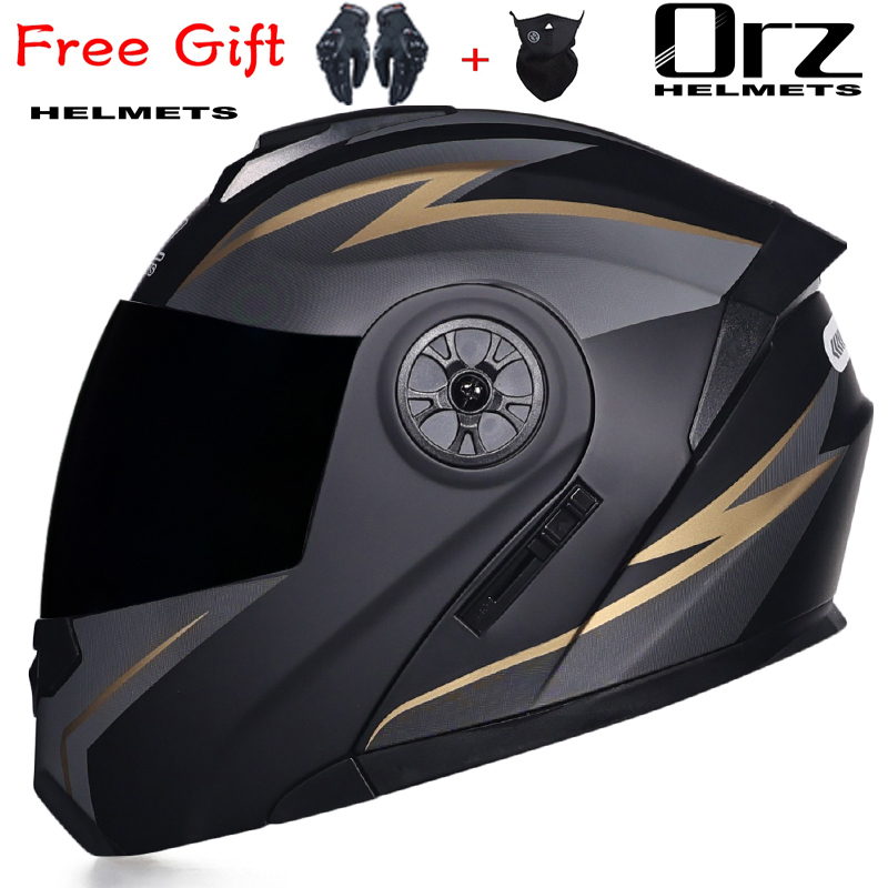 ORZ-161 Latest DOT Approved Sa - Dual Visor Motorcycle Racing Helmet 评论和价格