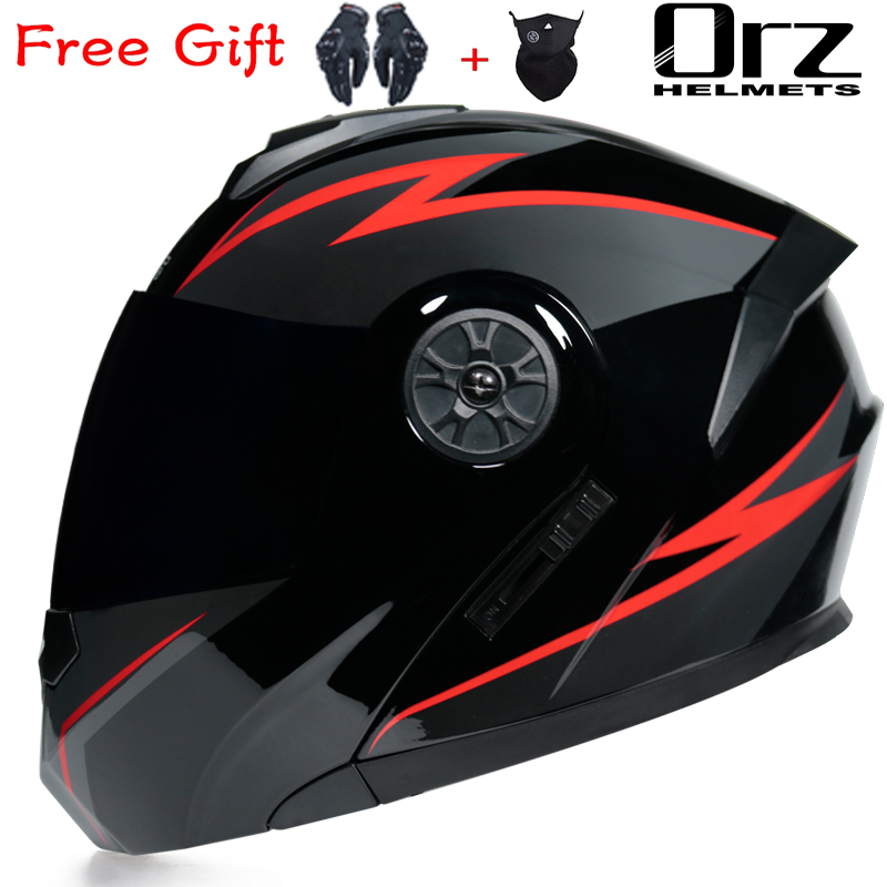 ORZ-161 Latest DOT Approved Sa - Dual Visor Motorcycle Racing Helmet 评论和价格
