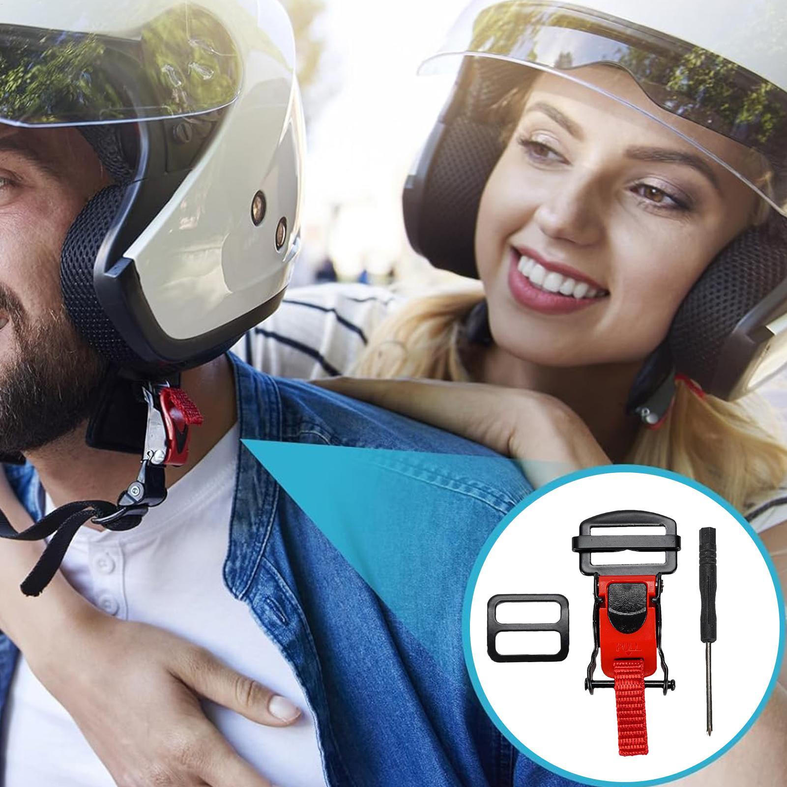 Motorcycle Helmets Quick Relea - Quick Release Buckle Motorcycle Helmet 评论和价格