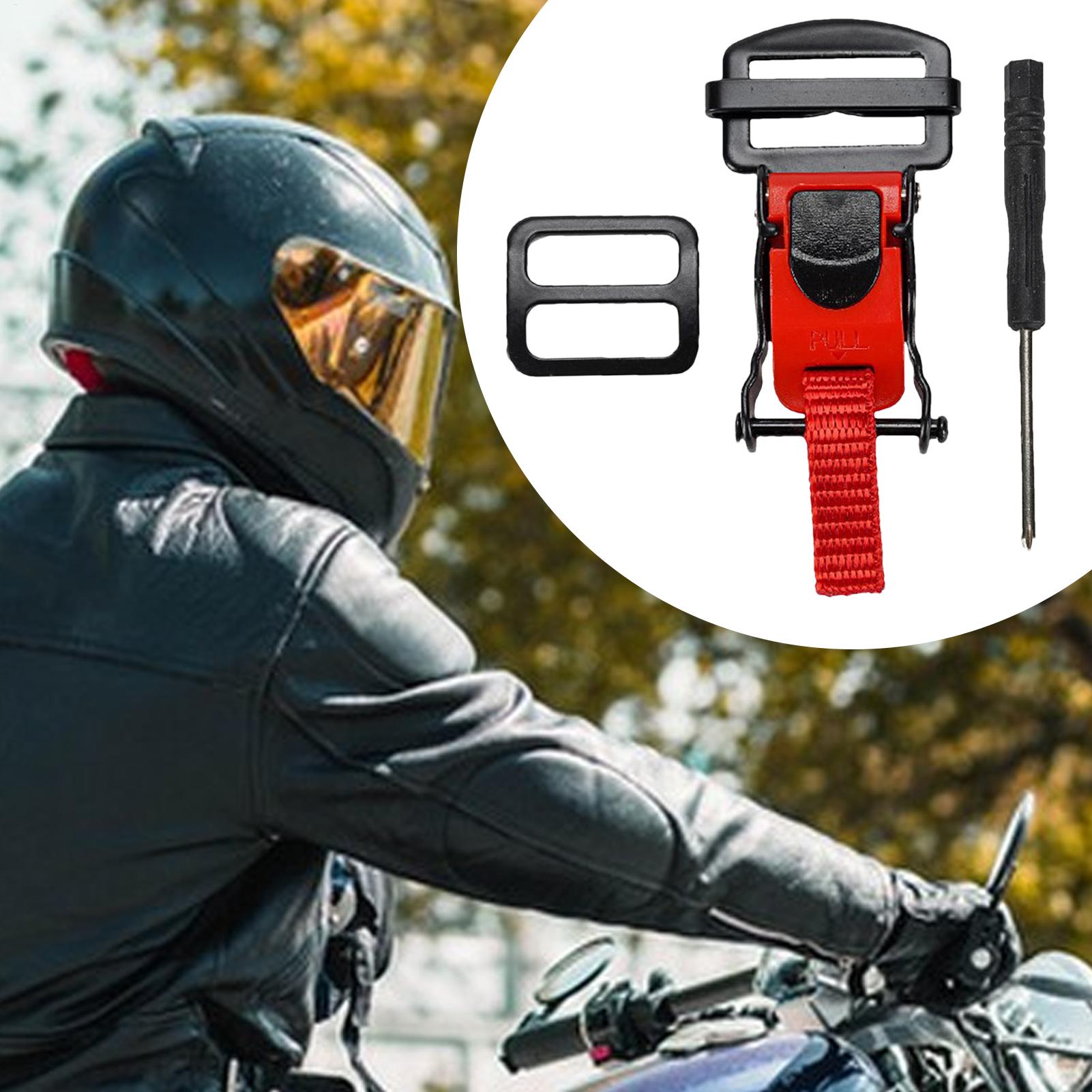 Motorcycle Helmets Quick Relea - Quick Release Buckle Motorcycle Helmet 评论和价格
