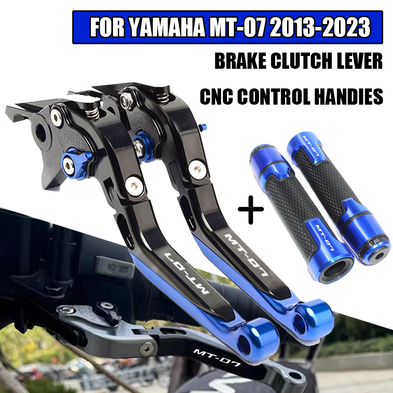 For MT-07 FZ-07 MT 07 FZ07 MT0 - Cnc Aluminum Adjustable Brake Clutch Levers 评论和价格
