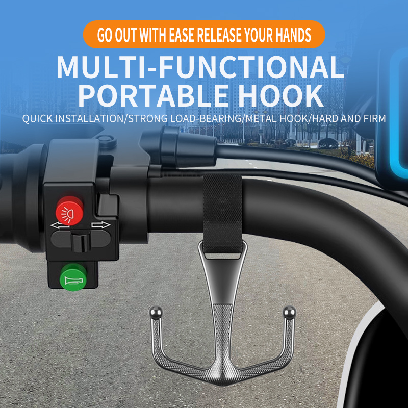 Electric bike hook, front univ - Motorcycle Helmets 评论和价格