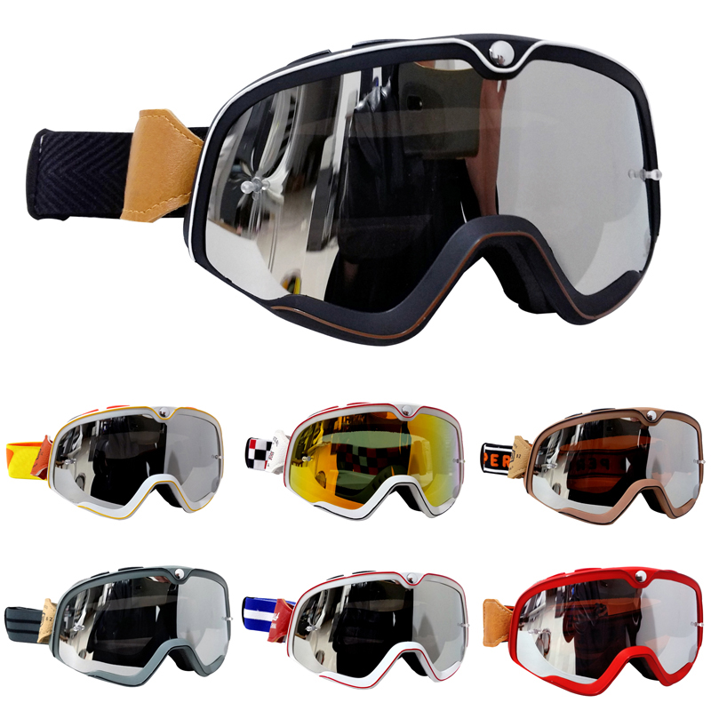 Retro Motocross Goggles MX Off - Off Road Motocross Helmet Goggles Set 评论和价格