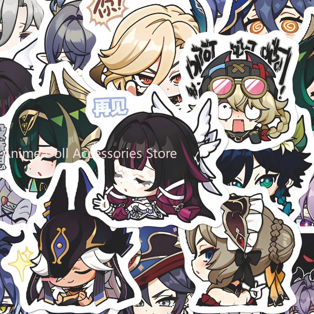 64PCS Genshin Impact Moon Maid - Motorcycle Helmets 评论和价格