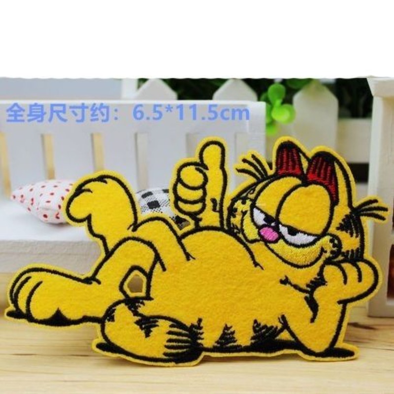 Garfield Embroidered Cloth Sti - Atv Parts 评论和价格