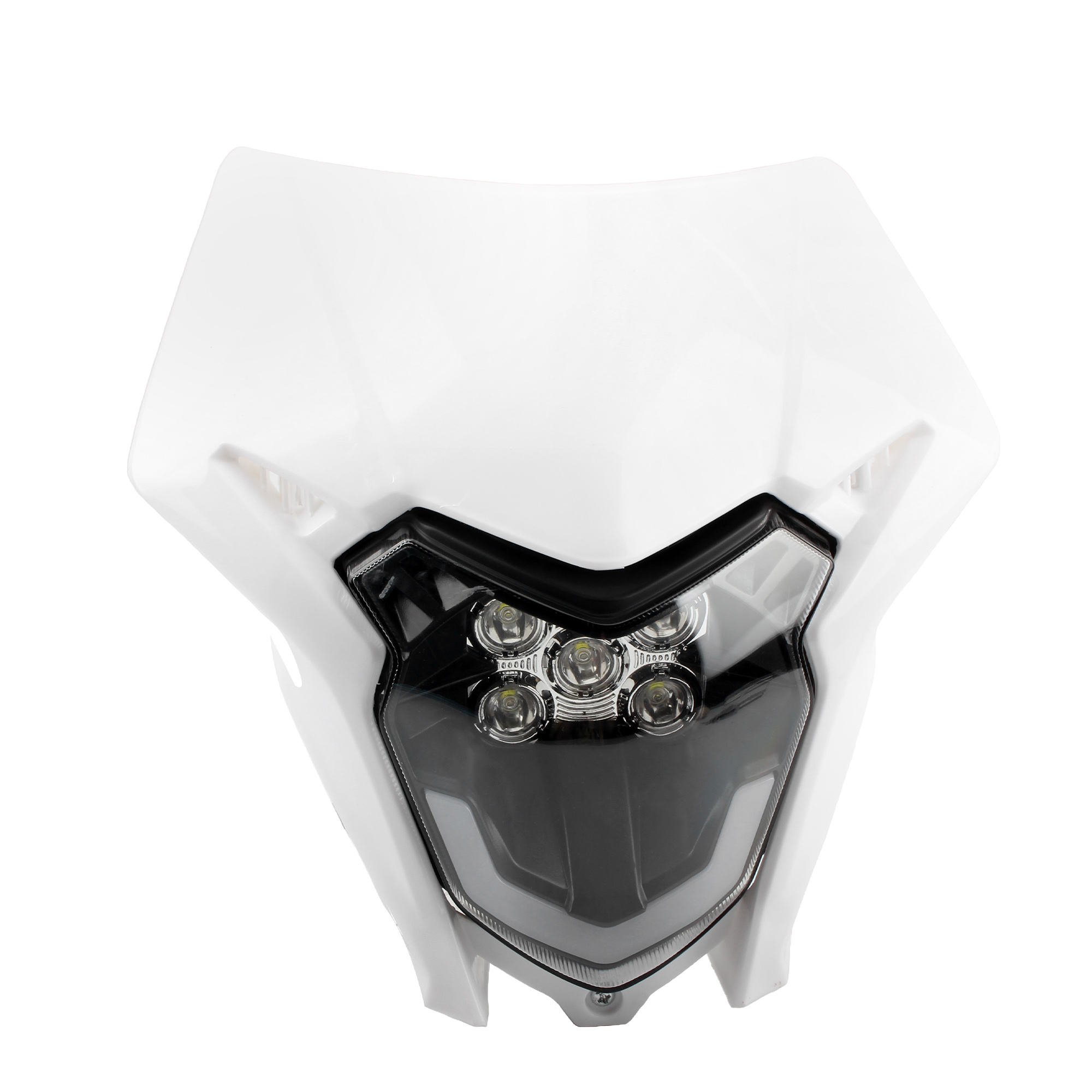 Motorcycle LED Headlight Unive - Universal Motorcycle Led Headlight Projector 评论和价格